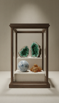 Custom Display Case With Native Gemstones