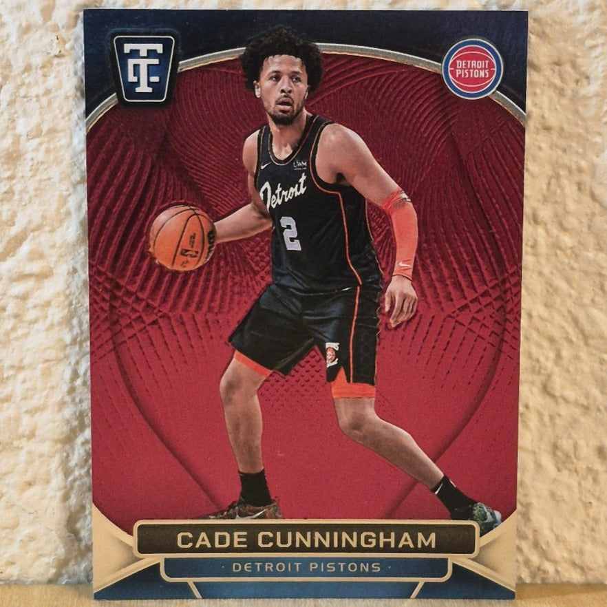 2024-25 PANINI TOTALLY CERTIFIED CADE CUNNINGHAM RED MIRROR SP CARD #39