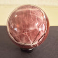 NATURAL LARGE POLISHED RHODOCHROSITE CRYSTAL SPHERE 439 GRAMS