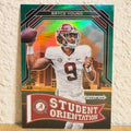 2023 PANINI PRIZM DRAFT PICKS STUDENT ORIENTATION BRYCE YOUNG GREEN ROOKIE #SO-1