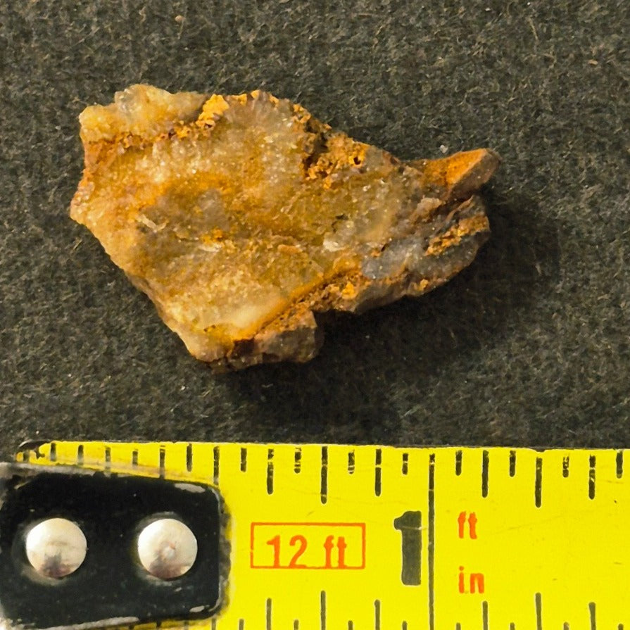 COLORADO QUARTZ GOLD ORE MINERAL SPECIMEN 2.4 GRAMS GILPIN COUNTY