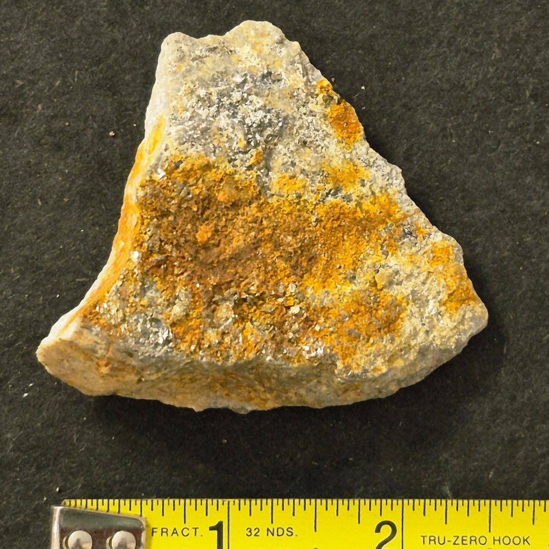 COLORADO QUARTZ SILVER GOLD ORE MINERAL SPECIMEN 65.2 GRAMS GILPIN COUNTY