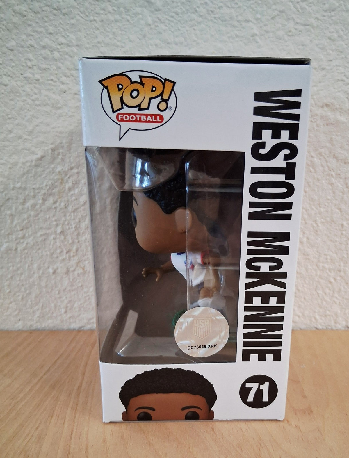 2026 FUNKO POP SOCCER TEAM USA WESTON MCKENNIE VINYL FIGURE #71
