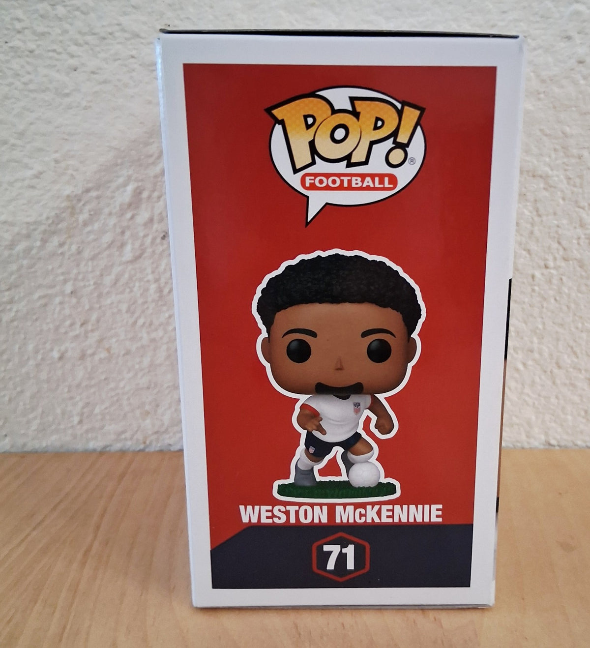 2026 FUNKO POP SOCCER TEAM USA WESTON MCKENNIE VINYL FIGURE #71