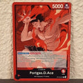 ONE PIECE THE TIME OF BATTLE LEADER PORTGAS D. ACE SPECIAL ART OP16-001