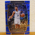 2021-22 PANINI SELECT CAMERON THOMAS BLUE SHIMMER PRIZM ROOKIE CARD #21