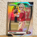 2024 PANINI PRIZM BROCK PURDY SILVER PRIZM SP CARD #249 SAN FRANCISCO 49ERS