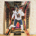 2024 PANINI SELECT CALEB WILLIAMS TURBOCHARGED ROOKIE CARD #11 CHICAGO BEARS