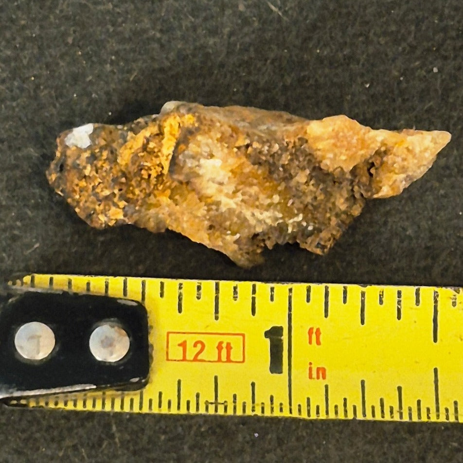 COLORADO QUARTZ SILVER GOLD ORE NUGGET MINERAL SPECIMEN 5.5 GRAMS CRIPPLE CREEK