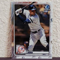 2020 BOWMAN CHROME BASEBALL AARON JUDGE #13 NEW YORK YANKEES