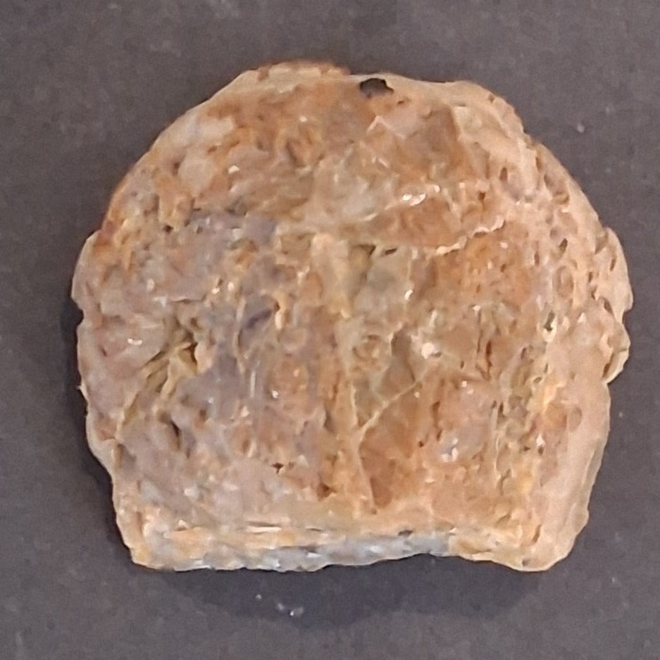 CUT POLISHED OREGON THUNDER EGG SLAB 68.1 GRAMS