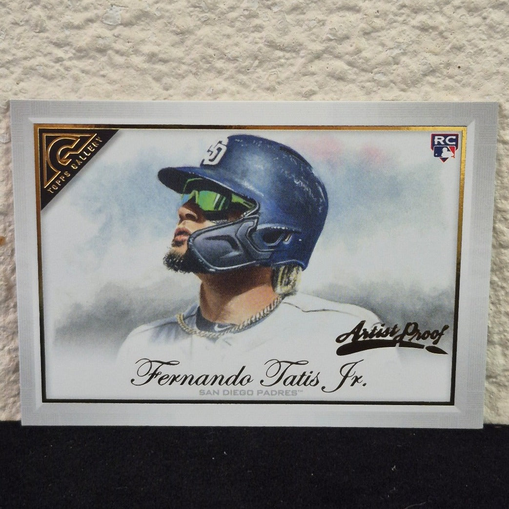 2019 TOPPS GALLERY FERNANDO TATIS JR ARTIST PROOF SP ROOKIE CARD #56
