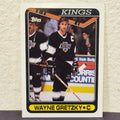 1990-91 TOPPS WAYNE GRETZKY ASSISTS ERROR CARD #120 LOS ANGELES KINGS