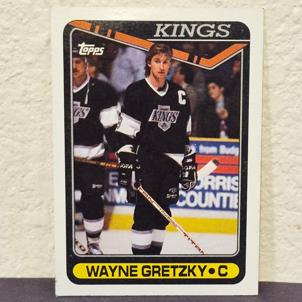 1990-91 TOPPS WAYNE GRETZKY ASSISTS ERROR CARD #120 LOS ANGELES KINGS