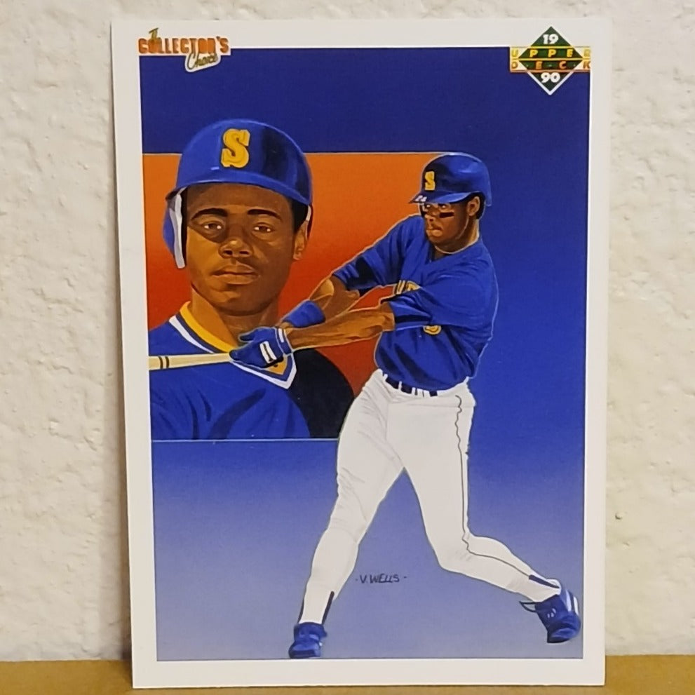 1990 UPPER DECK COLLECTORS CHOICE KEN GRIFFEY JR SEATTLE MARINERS CHECKLIST #24