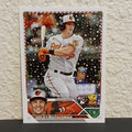 2022 TOPPS HOLIDAY ADLEY RUTSCHMAN GOLD CUP ALL STAR ROOKIE CARD #H50