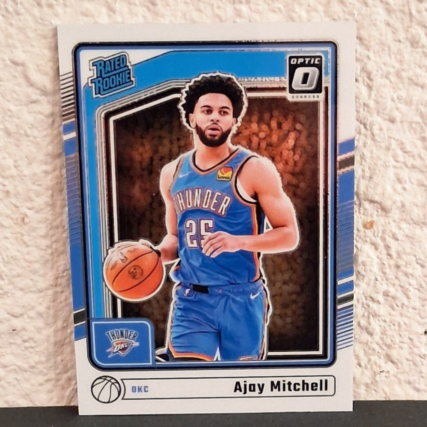 2024-25 PANINI DONRUSS OPTIC RATED ROOKIE AJAY MITCHELL ROOKIE CARD #274