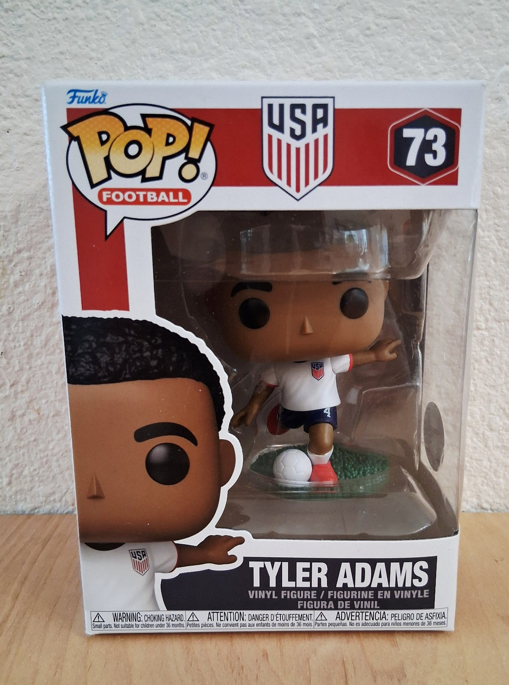 2026 FUNKO POP SOCCER TEAM USA TYLER ADAMS VINYL FIGURE #71
