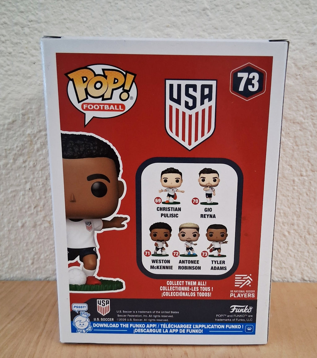 2026 FUNKO POP SOCCER TEAM USA TYLER ADAMS VINYL FIGURE #71