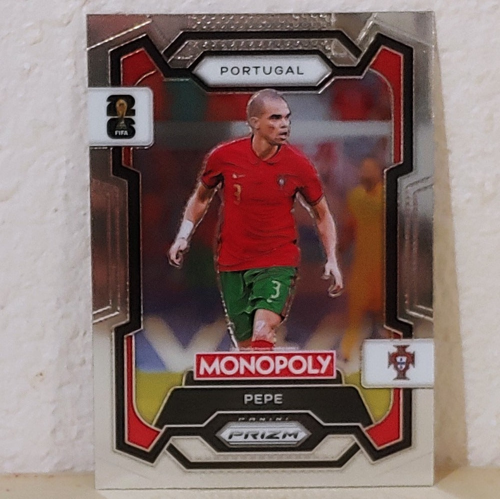 2026 PANINI PRIZM MONOPOLY FIFA WORLD CUP PEPE #28 PORTUGAL