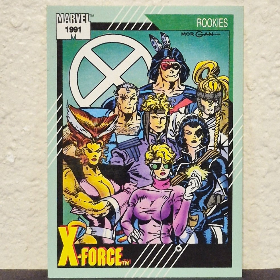1991 IMPEL MARVEL UNIVERSE ROOKIES X-FORCE ROOKIE CARD #148