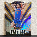 2023-24 PANINI REVOLUTION AUSAR THOMPSON LIFTOFF DIE CUT ROOKIE CARD #10