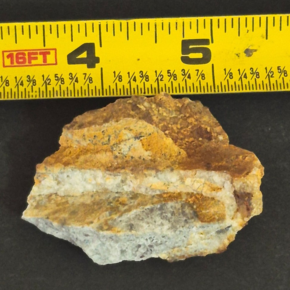 COLORADO QUARTZ SILVER GOLD ORE MINERAL SPECIMEN 25.4 GRAMS CRIPPLE CREEK