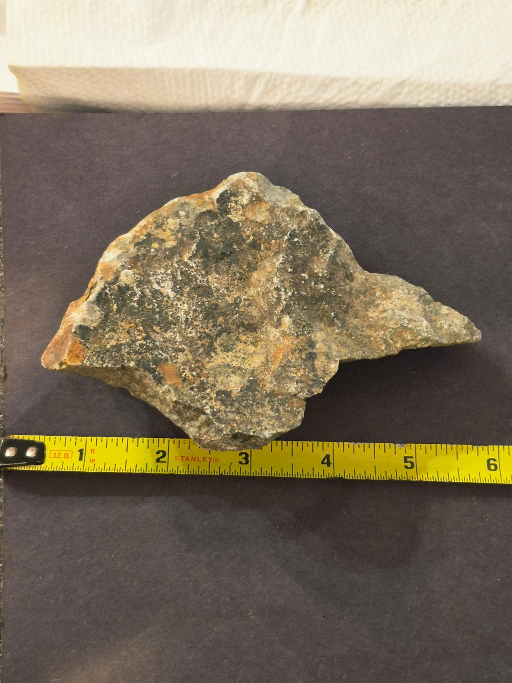 COLORADO QUARTZ SILVER GOLD ORE MINERAL SPECIMEN 396.2 GRAMS CRIPPLE CREEK