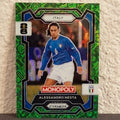2026 PANINI PRIZM MONOPOLY FIFA WORLD CUP ALESSANDRO NESTA GREEN WAVE PRIZM #34
